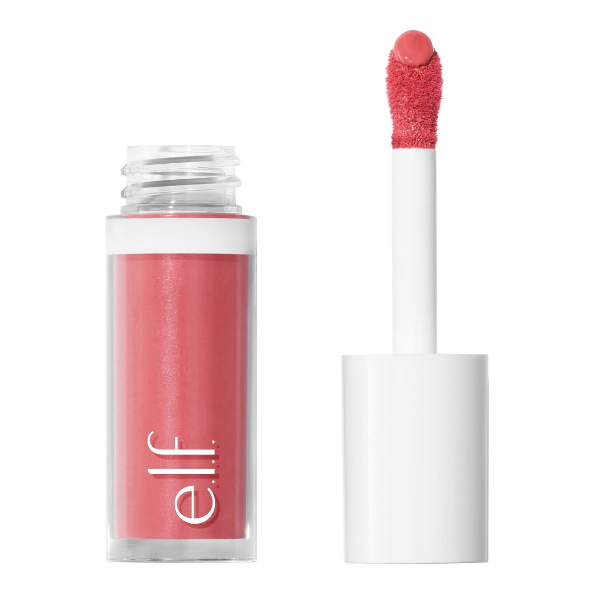 e.l.f. Camo Liquid Blush, Long-Lasting Liquid Blush For High-Pigment Colour, Creates A Soft, Dewy Finish, Vegan & Cruelty-Free, Cheeky Lychee