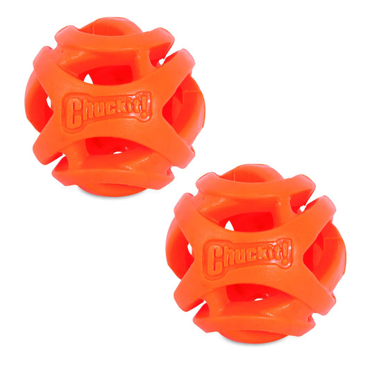 Chuckit! 31931 Breathe Right Fetch Ball 2-Pack, Small