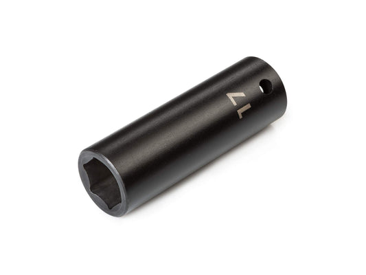 TEKTON 1/2 Inch Drive x 17 mm Deep 6-Point Impact Socket | SID23117