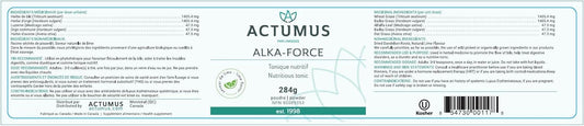 Actumus - Alka Force Lime 284 g