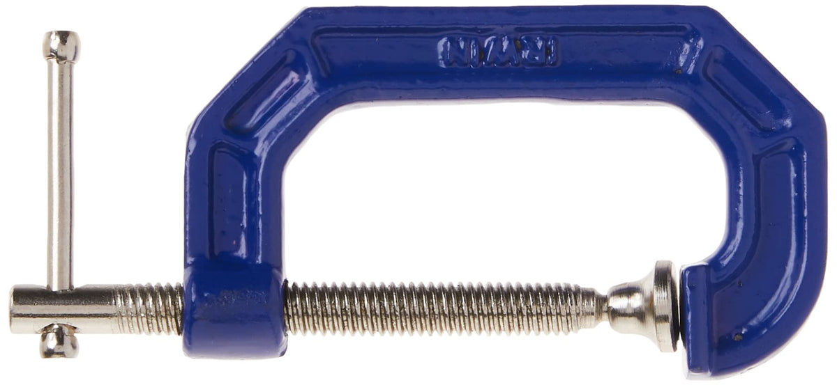 Irwin Tools 225102ZR C-CLAMP 2" 100 Series, 2in, Blue, Gray