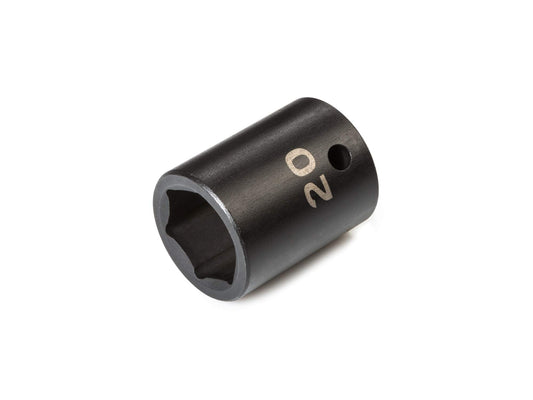 TEKTON 1/2 Inch Drive x 20 mm 6-Point Impact Socket | SID22120