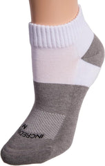 Incrediwear Active Socks - Low Cut White