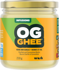 OG GHEE - Hormone and Antibiotic Free Clarified Butter, Keto and Paleo Friendly, Gluten Free, Lactose and Casein Free, Carnivore 210g