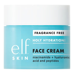 e.l.f. Holy Hydration! Face Cream - Fragrance Free, Moisturizes & Softens Skin, Quick-Absorbing & Ultra-Hydrating, 1.8 Oz (50g)