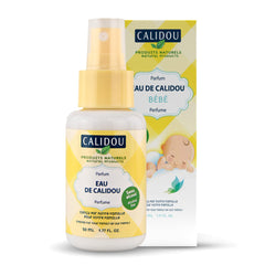 Calidou Parfum Bébé | Eau De Calidou | Eau De Toilette Bébé | Eau de Cologne pour bébé sans colorant, silicone ni allergène | 100% naturel | Sans silicone | Hypoallergénique | 50ml