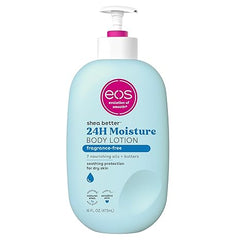 eos Shea Better Body Lotion - 24-Hour Moisture Skin Care, Lightweight & Non-Greasy, Made with Natural Shea, Vegan, 16 fl oz