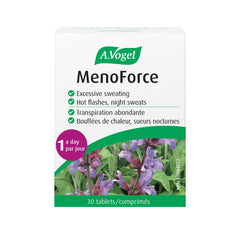 A.Vogel Menoforce - Clinically Proven Menopause Relief for Hot Flashes, Night Sweats & Mental Exhaustion - 1-A-Day Sage Tablets, Vegan, Sugar-Free & Gluten-Free - 30 Tablets