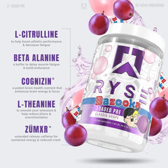 Ryse Loaded Pre Workout Powder  - 30 srv