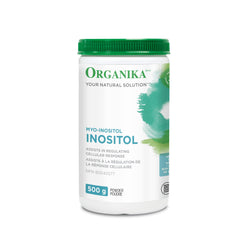 Organika Canadian-Made Inositol (Myo-Inositol)- Cellular Response, Mood Balance, Insulin Support- 500g