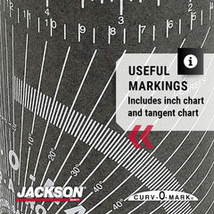 Jackson Safety Pipe Measuring Tool - Wrap-A-Round Tape Pipe Fitting Tool (Multiple Sizes and Heat Ratings)