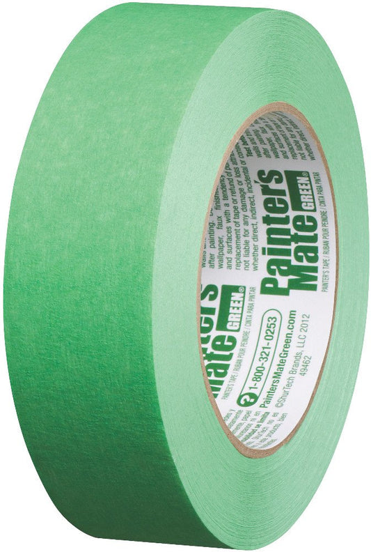 Painter's Mate 240446 8-Day Painting Tape, Green (Single Roll), 1.41"x 60 yd