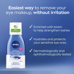 NIVEA Express Eye-Makeup Remover, 125ml