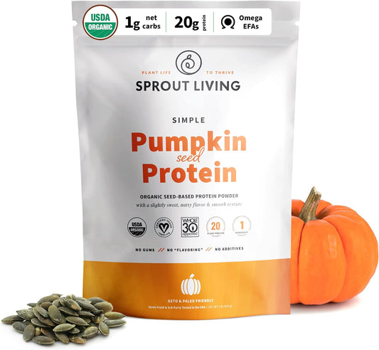 Sprout Living Simple Protein - Organic Pumpkin Seed 1lb