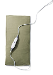 Sunbeam Moist & Dry King-Size Heating Pad, 3-Heat Settings, Beige