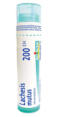 Lachesis Mutus (Mutus) 200ch, Boiron Homeopathic Medicine