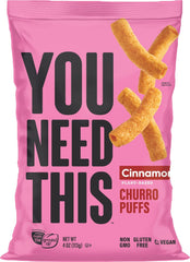 You Need This Puffs - Cinnamon Churro 6x113g