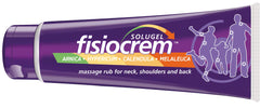 Fisiocrem Solugel - massage rub for neck, shoulders and back with Arnica - 250 ml