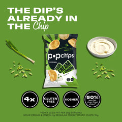 Pop Chips - Snacks for Adults and Children 6x142g