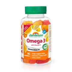 Jamieson Omega-3 Gummy NEW 90 Gummies