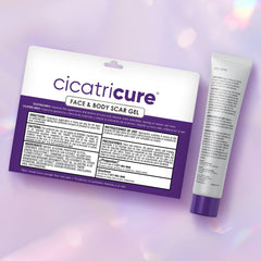 Cicatricure Face & Body Scar Gel, Scar Treatment for Old & New Scars, Stretch Marks, Surgery, Injuries, Burns and Acne Scar Treatment, 1 Ounce