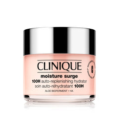 Clinique Moisture Surge 100H Auto-Replenishing Hydrator Oil Free Face Moisturizer With Hyaluronic Acid For All Skin Types | Hydrating + Moisturizing, 125ml