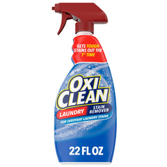 OxiClean Laundry Stain Remover Spray, Effective on Grease, Blood, Wine Stains and More - Colour Safe, Chlorine Bleach-Free, 650 mL