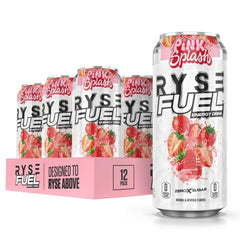 Ryse Fuel Energy Drink Pink 12 x 473ml - Bilingual