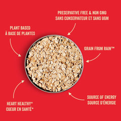 Stoked Oats Blend - High Protein, Low Sugar Breakfast - Gluten Free, High Fiber, Non GMO Oatmeal - Perfect for overnight oats 8 x 500g