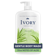 Ivory Mild & Gentle Body Wash, Aloe Pump 1.03 L