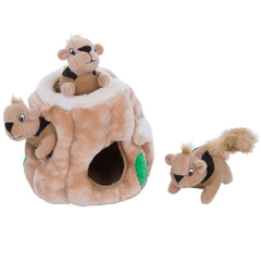 Outward Hound Hide A Squirrel Plush Dog Toy Puzzle, Small