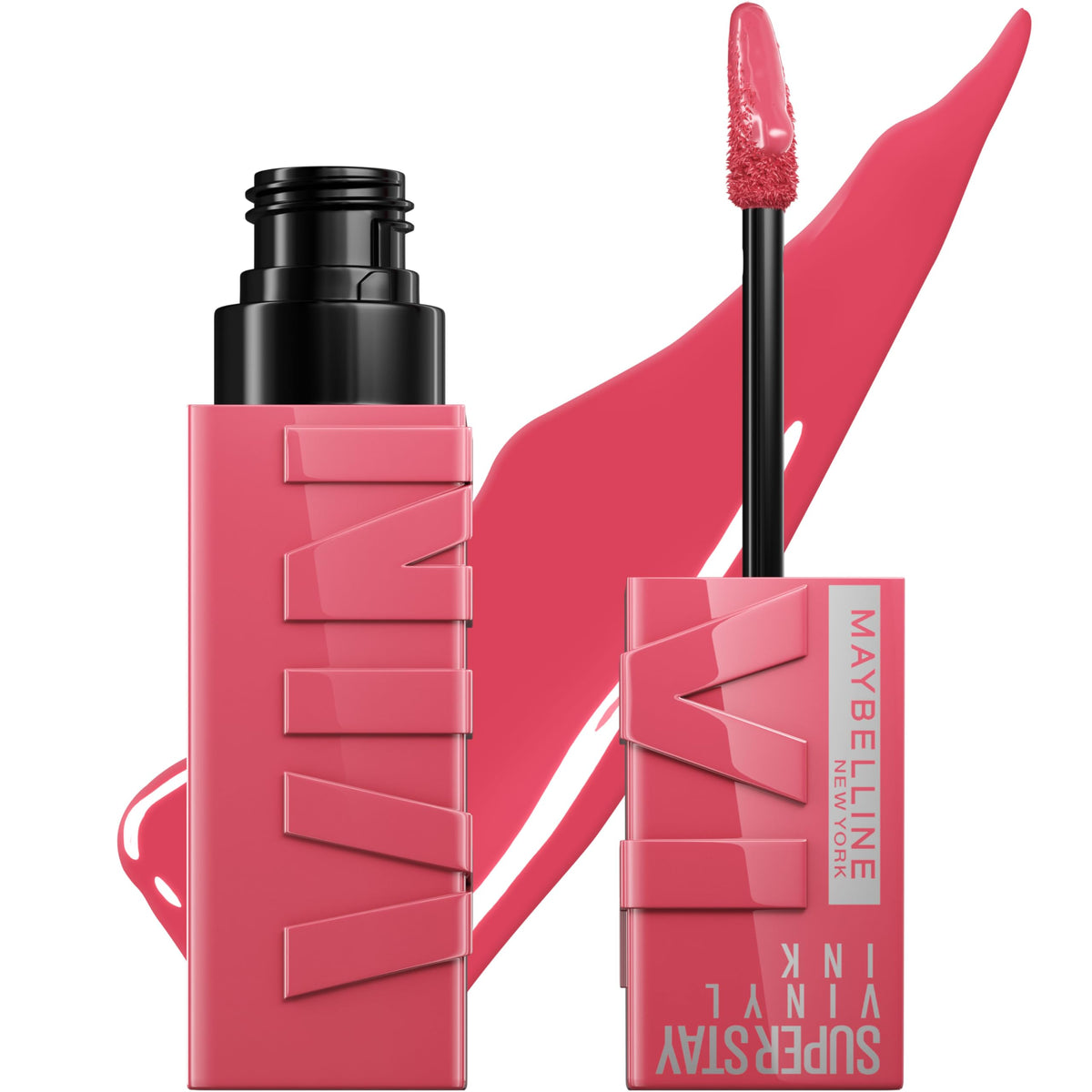 Maybelline New York Super Stay Vinyl Ink Longwear No-Budge Liquid Lipcolor, Highly Pigmented Color and Instant Shine, Rogue, 4.2ml