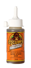 Gorilla Glue Original, Indoor and Outdoor Use, 100% Waterproof Formula, Versatile Bonding Adhesive, Easy Application Nozzle, 4 oz / 118 mL (Pack of 1) 5100430