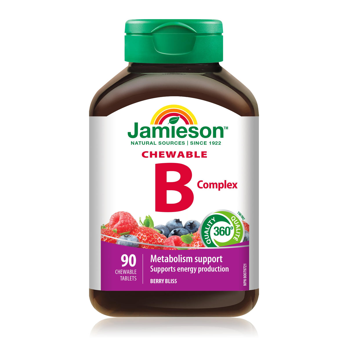 Vitamin B Complex - Berry Bliss Flavour Chewable Tablets