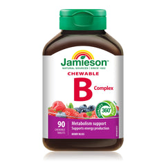 Vitamin B Complex - Berry Bliss Flavour Chewable Tablets