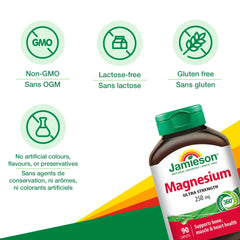 Jamieson High Potency Magnesium 250 mg