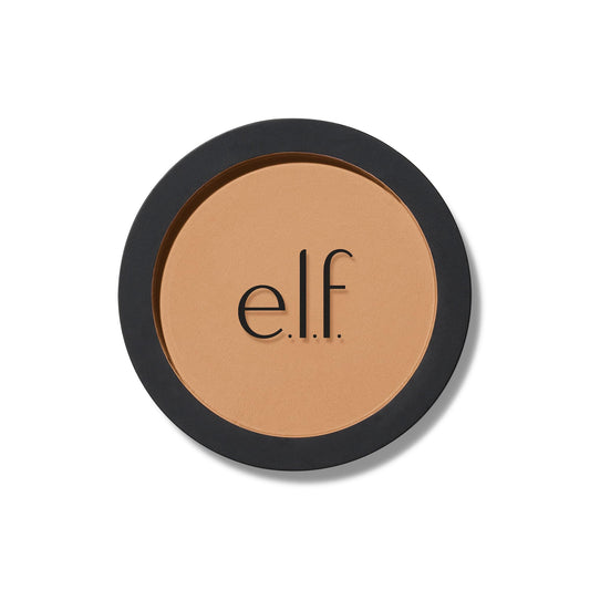 e.l.f. Primer Infused Bronzer, Matte Finish & Long Wear, Creates A Radiant Glow, Forever Sunkissed, 0.35 Oz (9.9g)