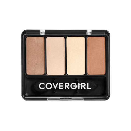 COVERGIRL - Eye Enhancers 4-Kit Eyeshadow, silky, sheer formula, double ended applicator, 100% Cruelty-free