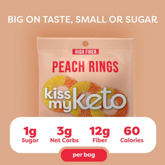 Kiss My Keto Gummies -  Low Carb Candy 8x25g