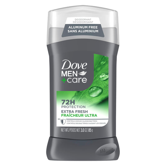 Dove Men+Care Extra Fresh 72H Deodorant Stick for Men with Vitamin E, Triple Action Moisturizer and Non-Irritant Formul, 85g