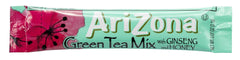 AriZona Green Tea with Ginseng Iced Tea Stix Sugar-Free, Low Calorie Single Serving Drink Powder Packets, Just Add Water for a Deliciously Refreshing Iced Tea Beverage, 10 Count, Pack of 6