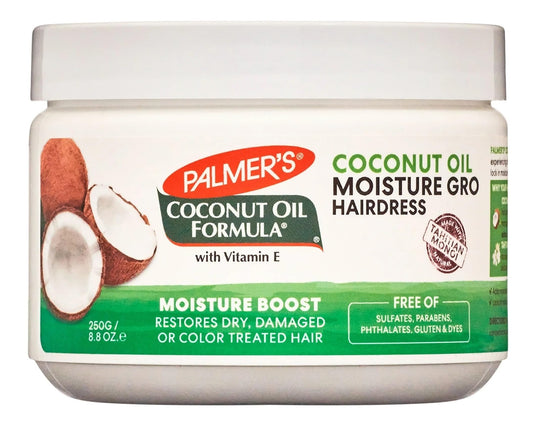 Palmer's Coconut Oil Formula Coconut Oil Moisture Gro Hairdress, 8.8 Oz