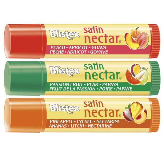 Blistex Satin Nectar Value Variety Pack 3 count