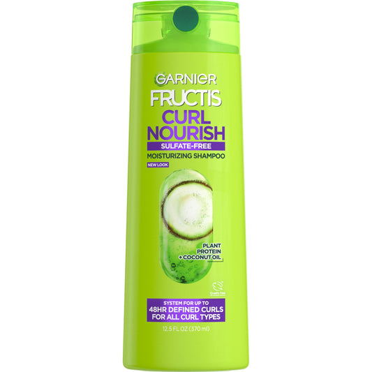 Garnier Fructis Triple Nutrition Butter Rich Sulfate-Free Fortifying Shampoo, 370 mL