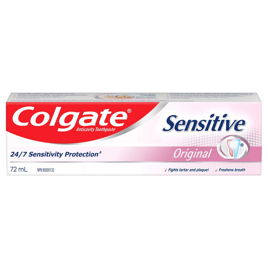 Colgate Sensitive Toothpaste, Original, 72 Milliliters