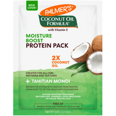 Palmer's Coconut Oil Formula Coconut Oil Deep Conditioning Protein Pack, 2.1 Oz