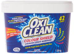 OxiClean Colour Shield Laundry Stain Remover, Effective on Grease, Blood, Wine Stains and More - Brightens Colour, Chlorine Bleach Free, 1.28kg