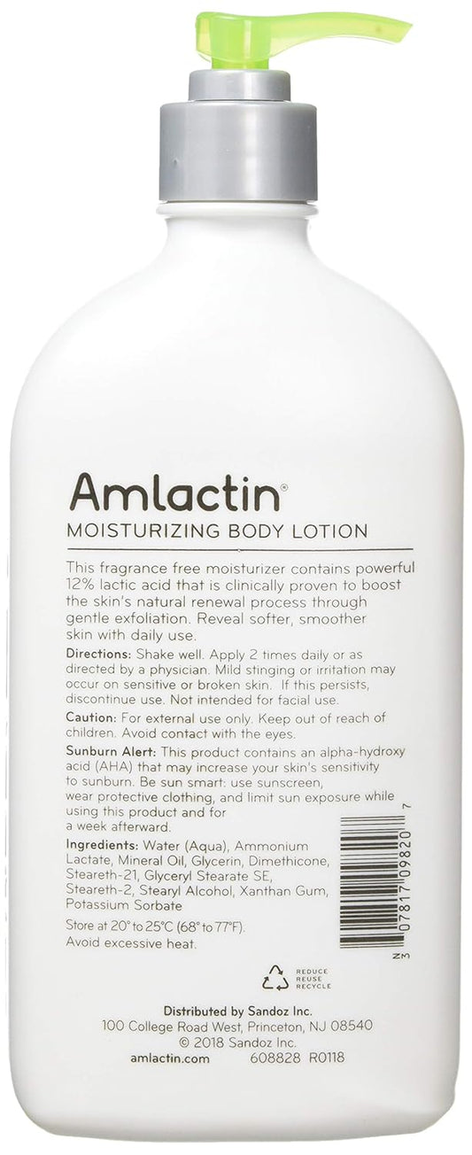 AMLACTIN MOISTURIZING Lotion 20 Ounce, 567 Grams