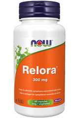 NOW Supplements, Relora 300 mg (a Blend of Plant Extracts from Magnolia officinalis and Phellodendron amurense), 60 Veg Capsules