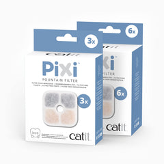 Catit PIXI Fountain Filters - 6-Pack